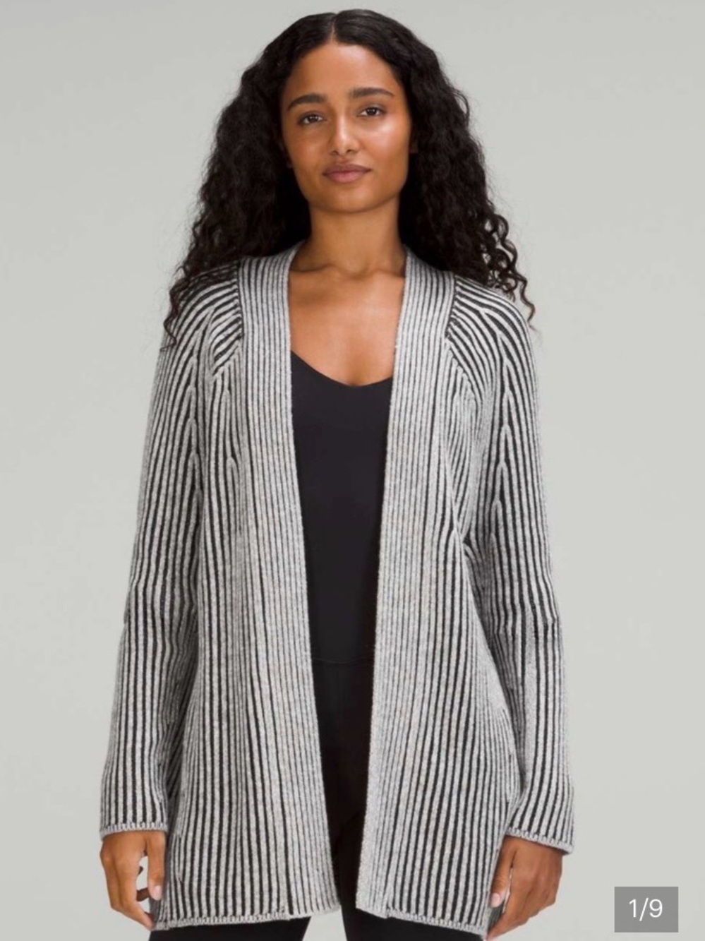 Lululemon Cotton Cashmere Blend Sweater Wrap